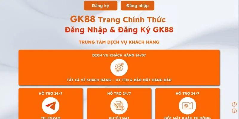 Khi gặp sự cố hãy liên lạc với nhà cái