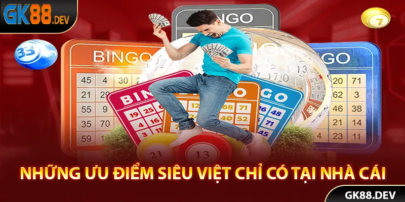 Ưu điểm siêu việt chỉ có tại nhà cái GK88